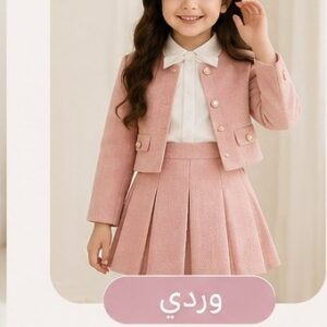 طقم بناتي قطعتين