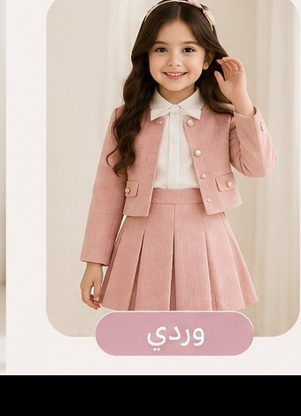 طقم بناتي قطعتين