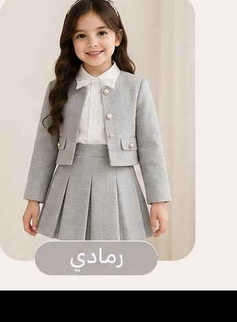 طقم بناتي قطعتين